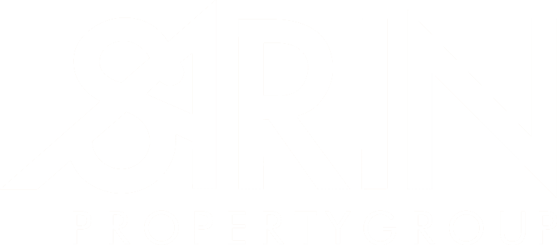 Sarin Property Group Logo Transparent Full White
