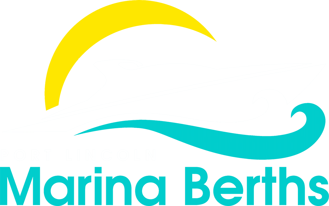 Port Lincoln Marina Berths Logo Colour Replace Blue